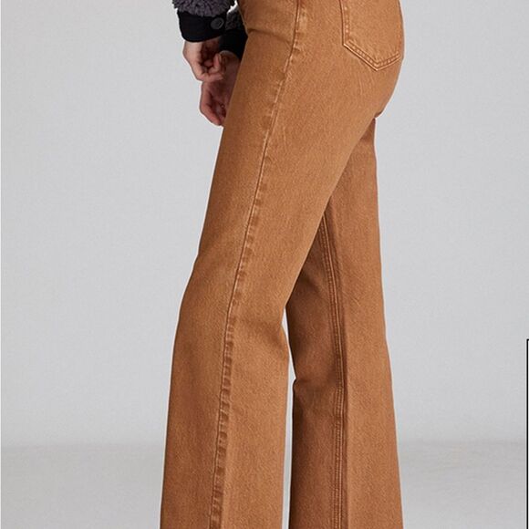 PacSun Brown High Waisted Bootcut Jeans size 28 - Picture 2 of 8